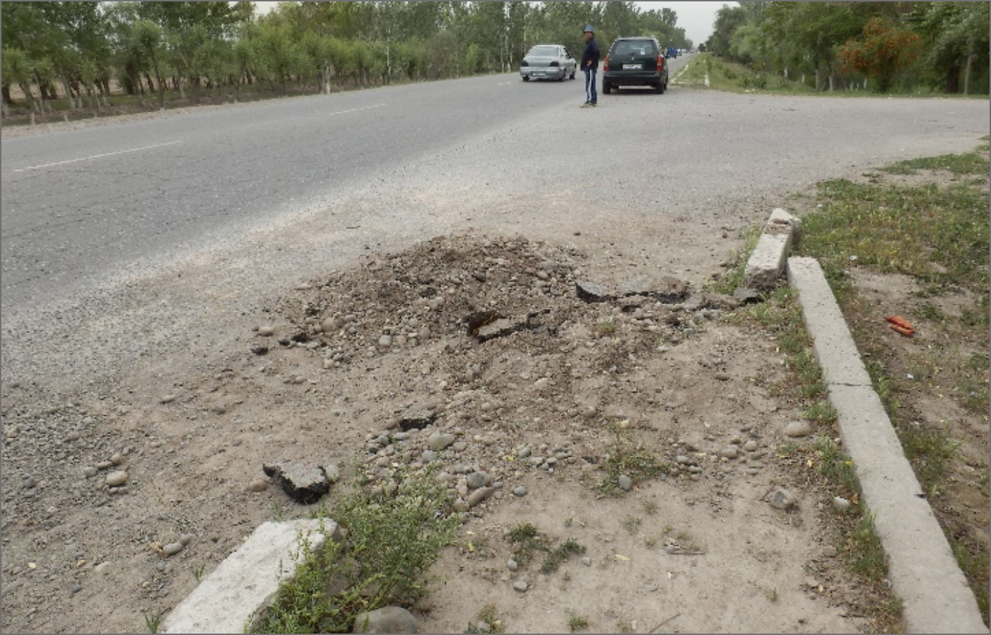 タジキスタン共和国道路整備調査設計1